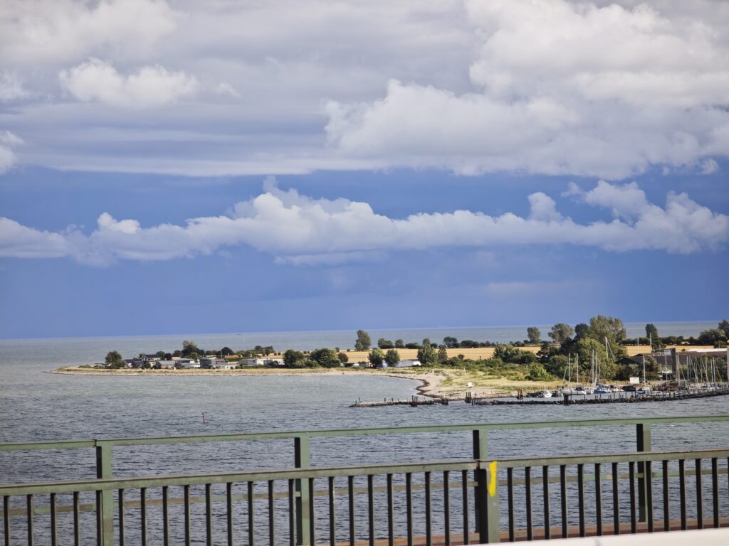 Ausblick von der Fehmarnsundbrücke